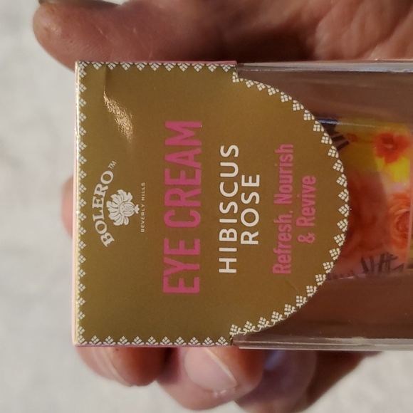 BOLERO Refreshing Eye Cream-Hibiscus Rose - 0.5 fl oz - 14.7mL - Boxed & Sealed - Picture 2 of 8